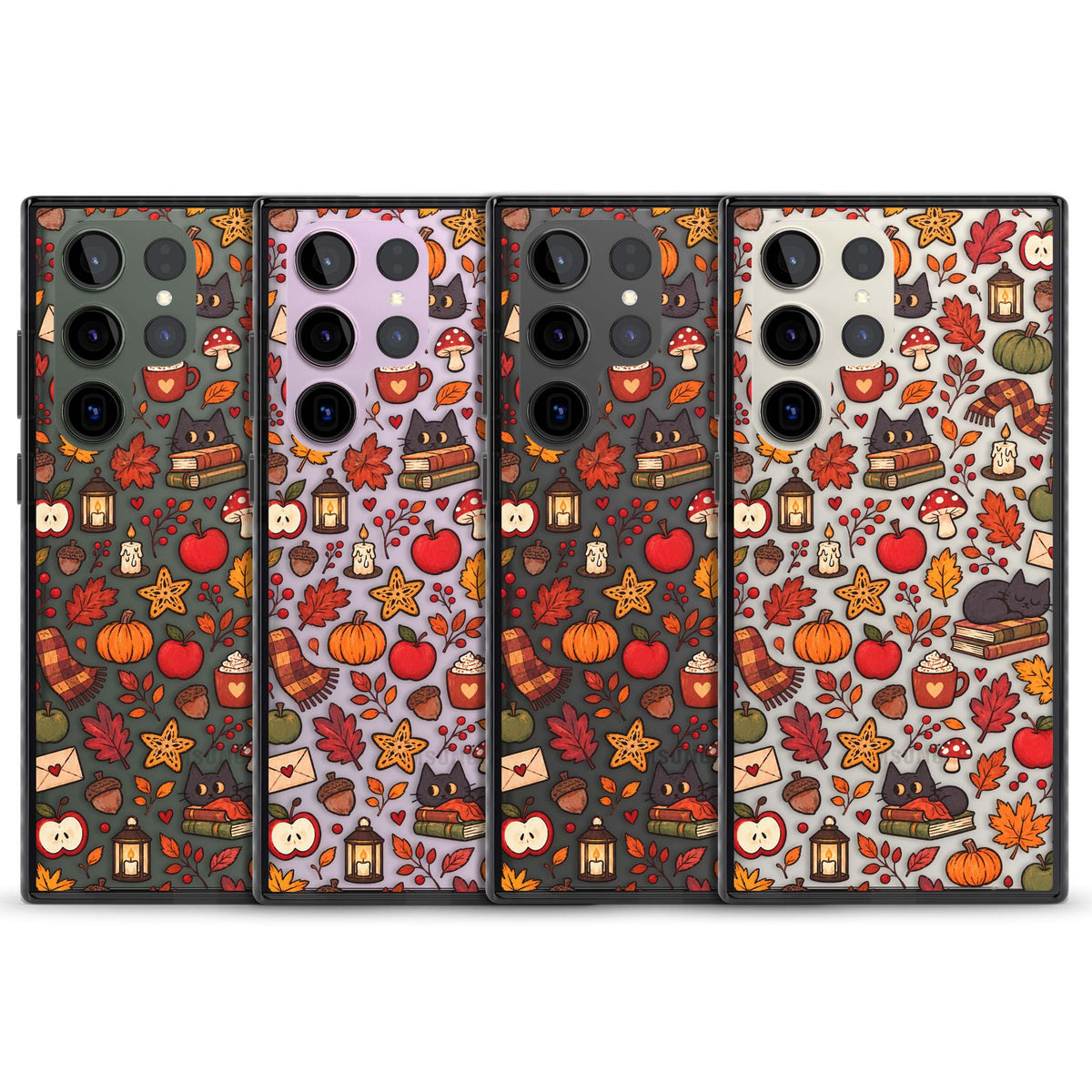Autumn Mix iPhone case | Black Impact case for Samsung Galaxy S24 Ultra, Samsung Galaxy S23 Ultra, Samsung Galaxy S22 Ultra