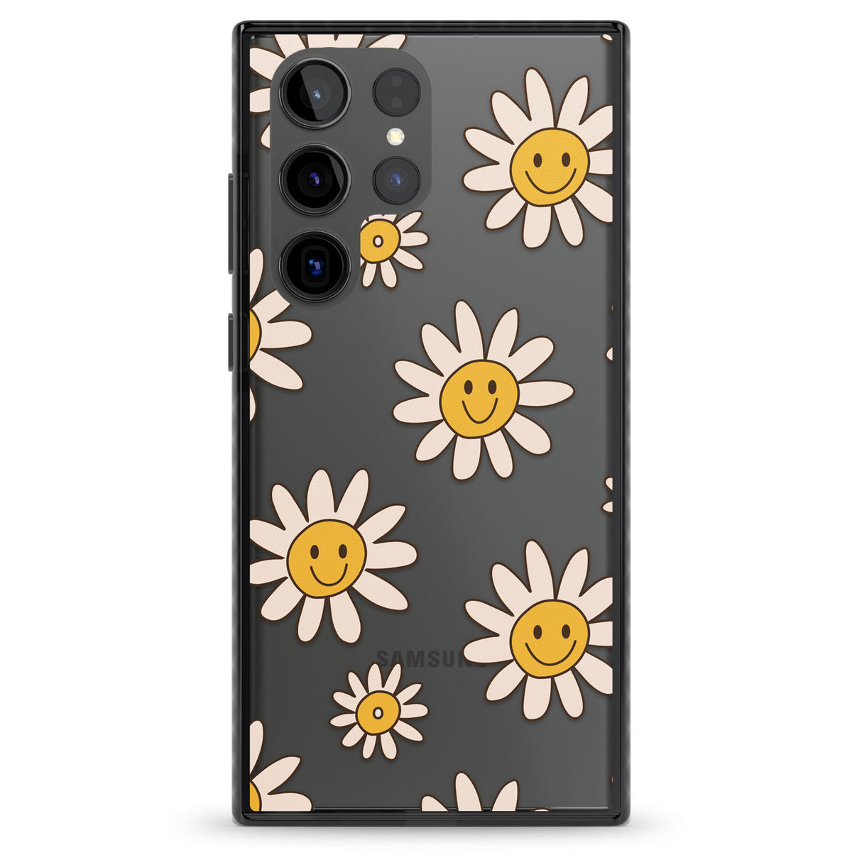 Daisy Faces Impact Phone Case for Samsung Galaxy S24 Ultra , Samsung Galaxy S23 Ultra, Samsung Galaxy S22 Ultra