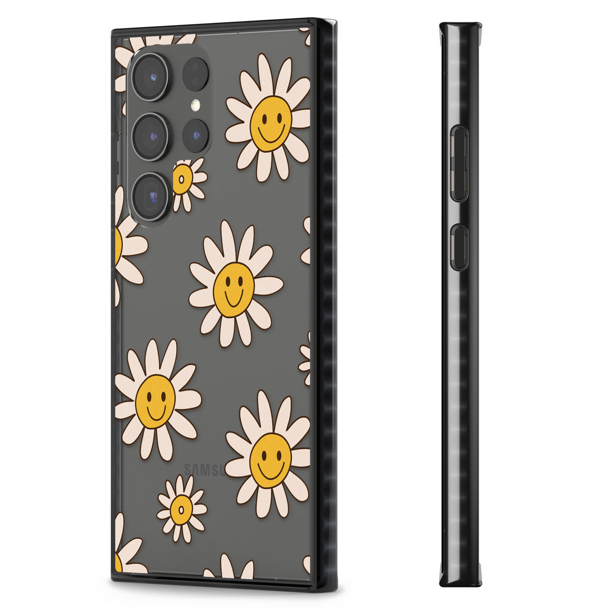 Daisy Faces Impact Phone Case for Samsung Galaxy S24 Ultra , Samsung Galaxy S23 Ultra, Samsung Galaxy S22 Ultra