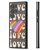 Groovy Love Impact Phone Case for Samsung Galaxy S24 Ultra , Samsung Galaxy S23 Ultra, Samsung Galaxy S22 Ultra