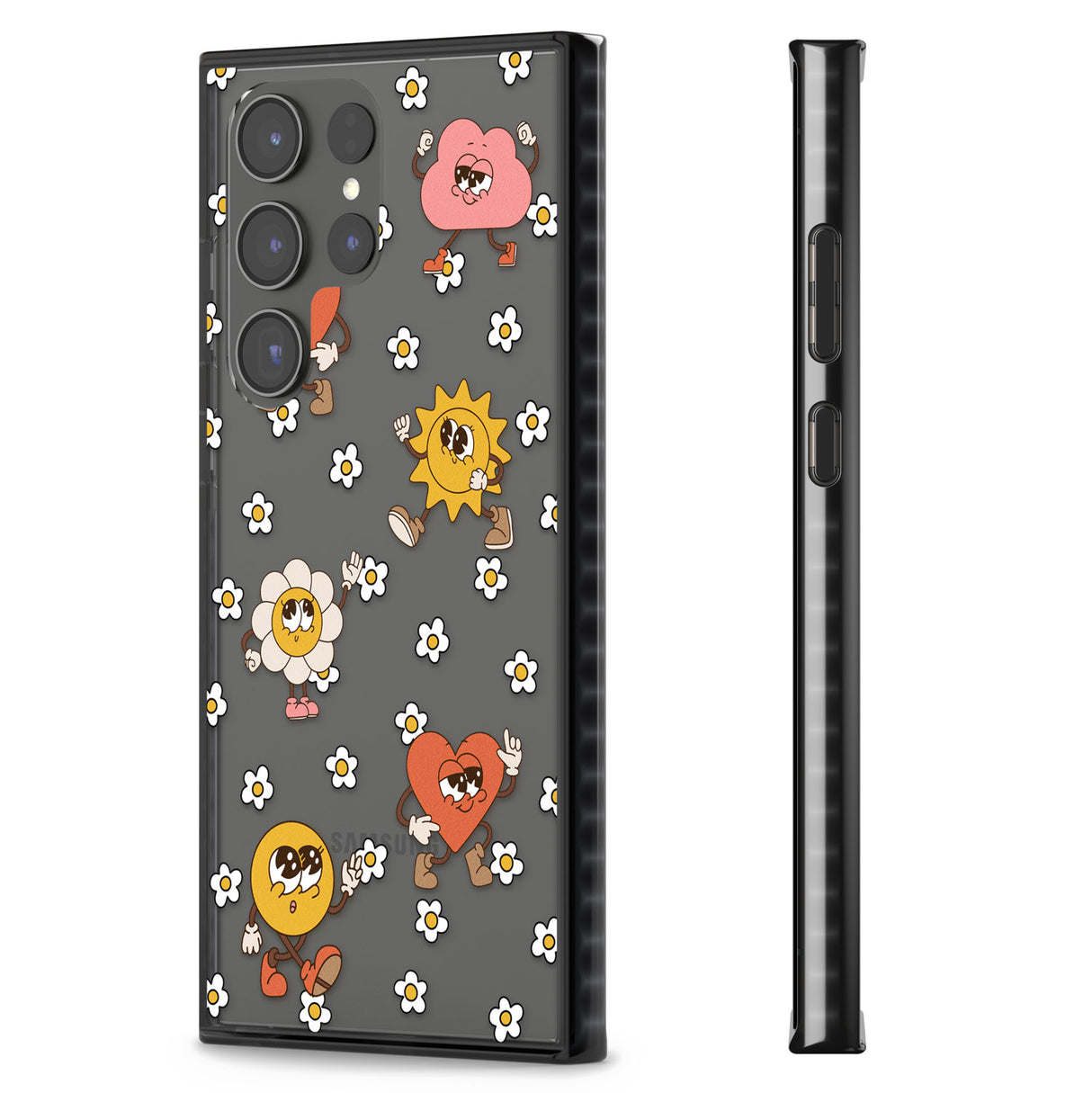 Daisies & Friends Impact Phone Case for Samsung Galaxy S24 Ultra , Samsung Galaxy S23 Ultra, Samsung Galaxy S22 Ultra