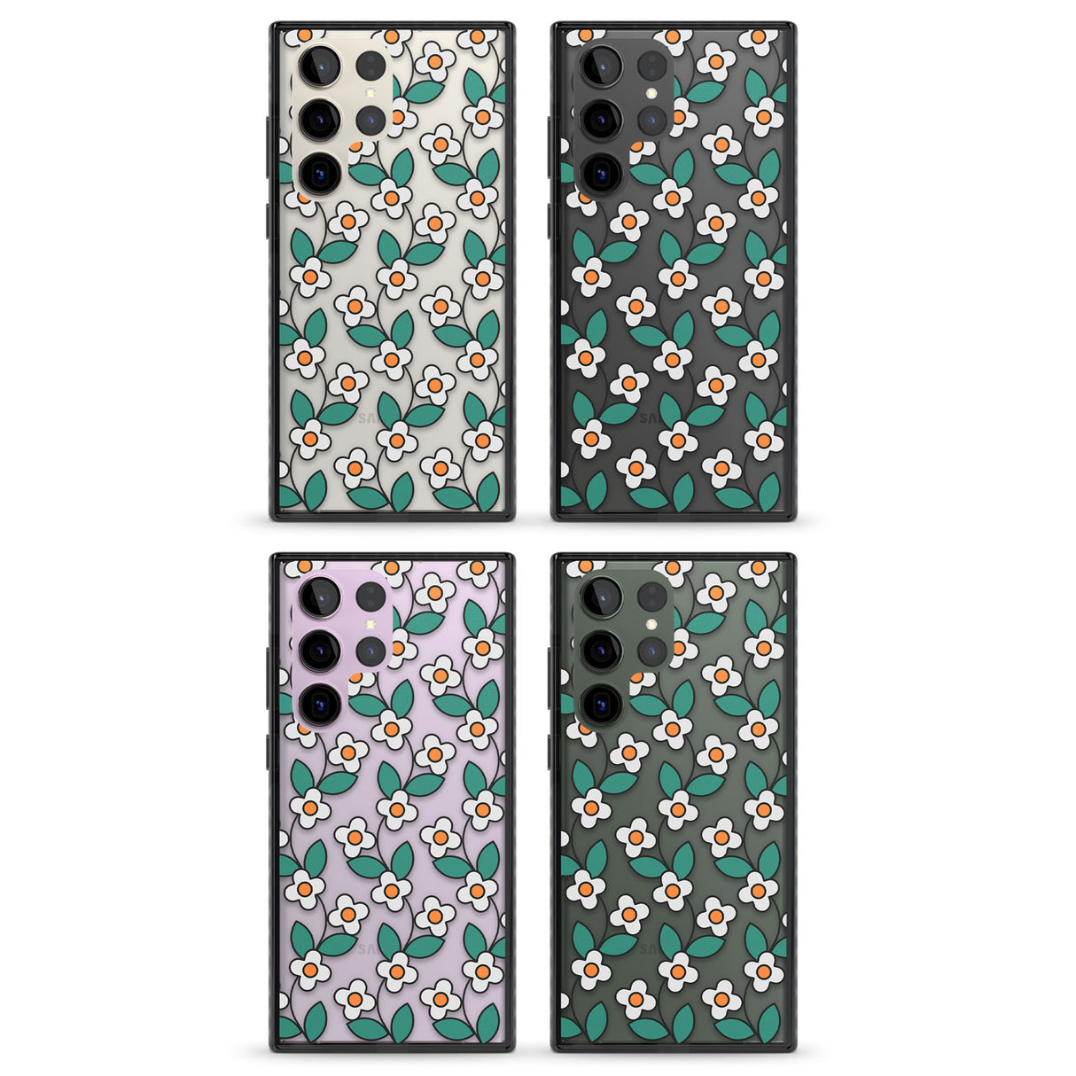 Spring Daisies Impact Phone Case for Samsung Galaxy S24 Ultra , Samsung Galaxy S23 Ultra, Samsung Galaxy S22 Ultra