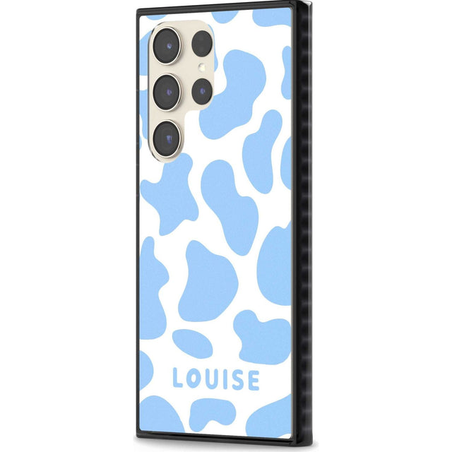 Personalised Blue and White Cow Print Custom Phone Case iPhone 15 Pro Max / Black Impact Case,iPhone 15 Plus / Black Impact Case,iPhone 15 Pro / Black Impact Case,iPhone 15 / Black Impact Case,iPhone 15 Pro Max / Impact Case,iPhone 15 Plus / Impact Case,iPhone 15 Pro / Impact Case,iPhone 15 / Impact Case,iPhone 15 Pro Max / Magsafe Black Impact Case,iPhone 15 Plus / Magsafe Black Impact Case,iPhone 15 Pro / Magsafe Black Impact Case,iPhone 15 / Magsafe Black Impact Case,iPhone 14 Pro Max / Black Impact Case