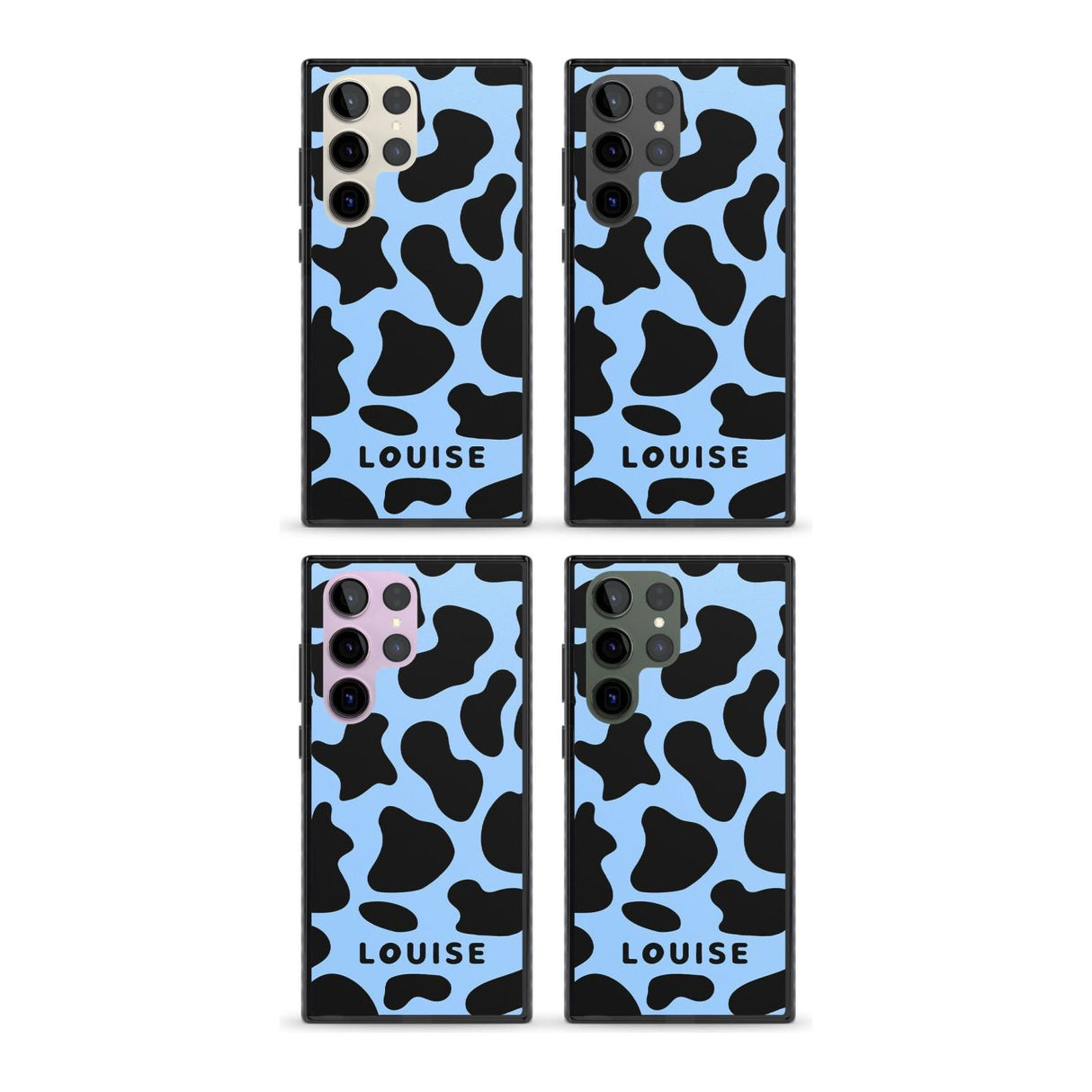 Personalised Blue and Black Cow Print Custom Phone Case iPhone 15 Pro Max / Black Impact Case,iPhone 15 Plus / Black Impact Case,iPhone 15 Pro / Black Impact Case,iPhone 15 / Black Impact Case,iPhone 15 Pro Max / Impact Case,iPhone 15 Plus / Impact Case,iPhone 15 Pro / Impact Case,iPhone 15 / Impact Case,iPhone 15 Pro Max / Magsafe Black Impact Case,iPhone 15 Plus / Magsafe Black Impact Case,iPhone 15 Pro / Magsafe Black Impact Case,iPhone 15 / Magsafe Black Impact Case,iPhone 14 Pro Max / Black Impact Case