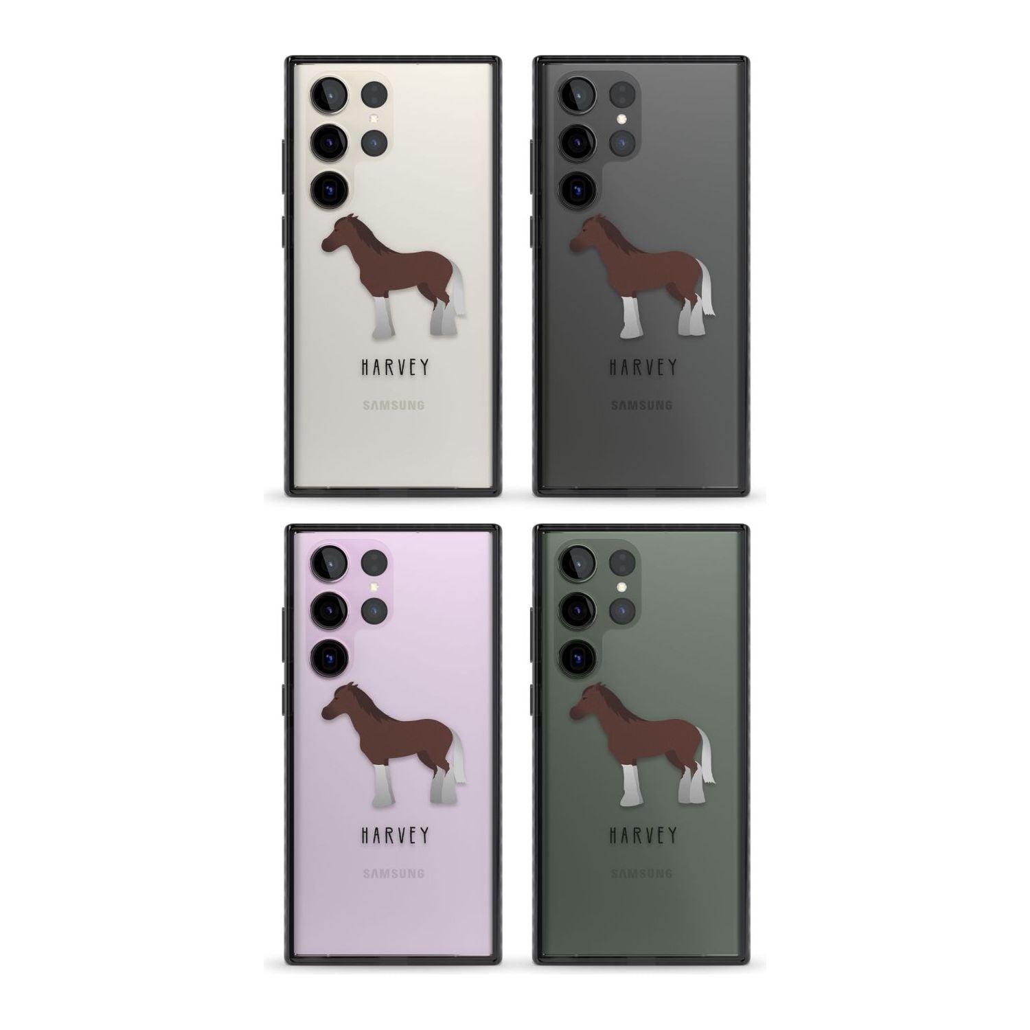 Personalised Brown Horse