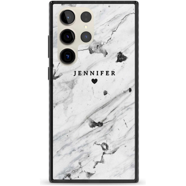 Personalised Marble Heart