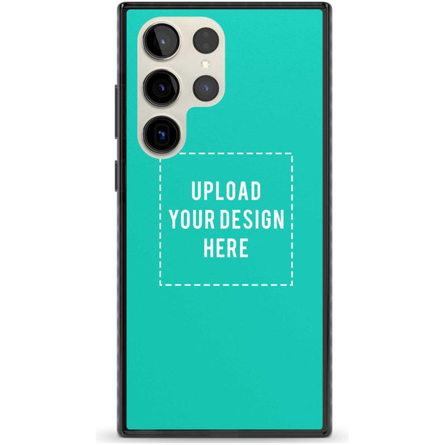 Personalise Your Own Design Custom Phone Case Samsung S22 Ultra / Black Impact Case,Samsung S23 Ultra / Black Impact Case Blanc Space