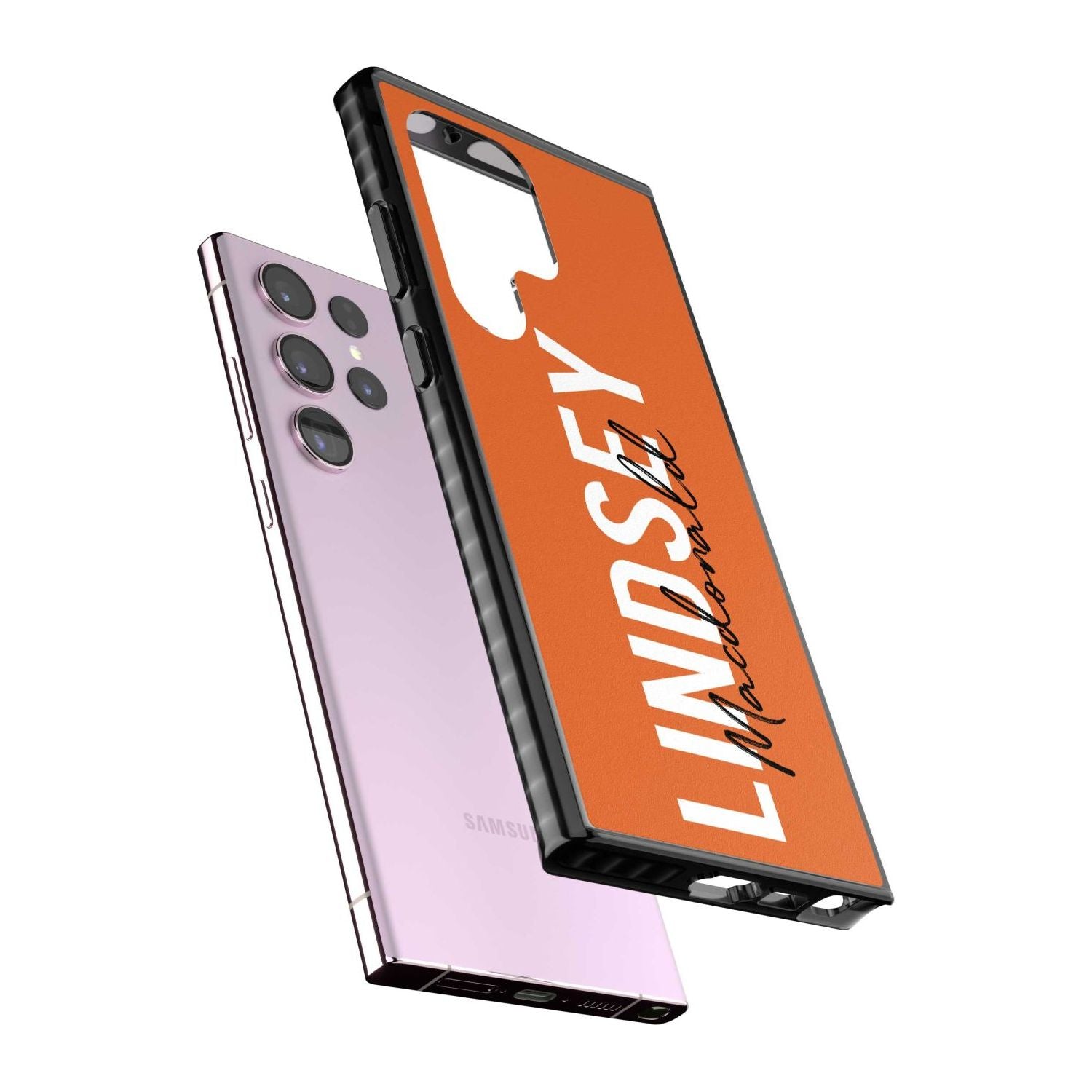 Personalised Bold Name: Orange
