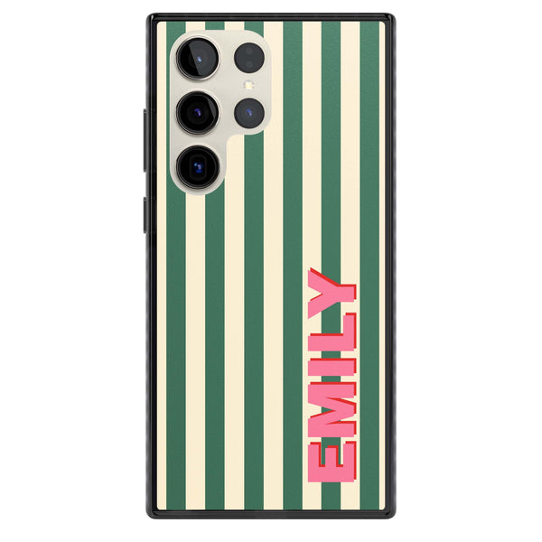 Personalised Wimbledon Stripe