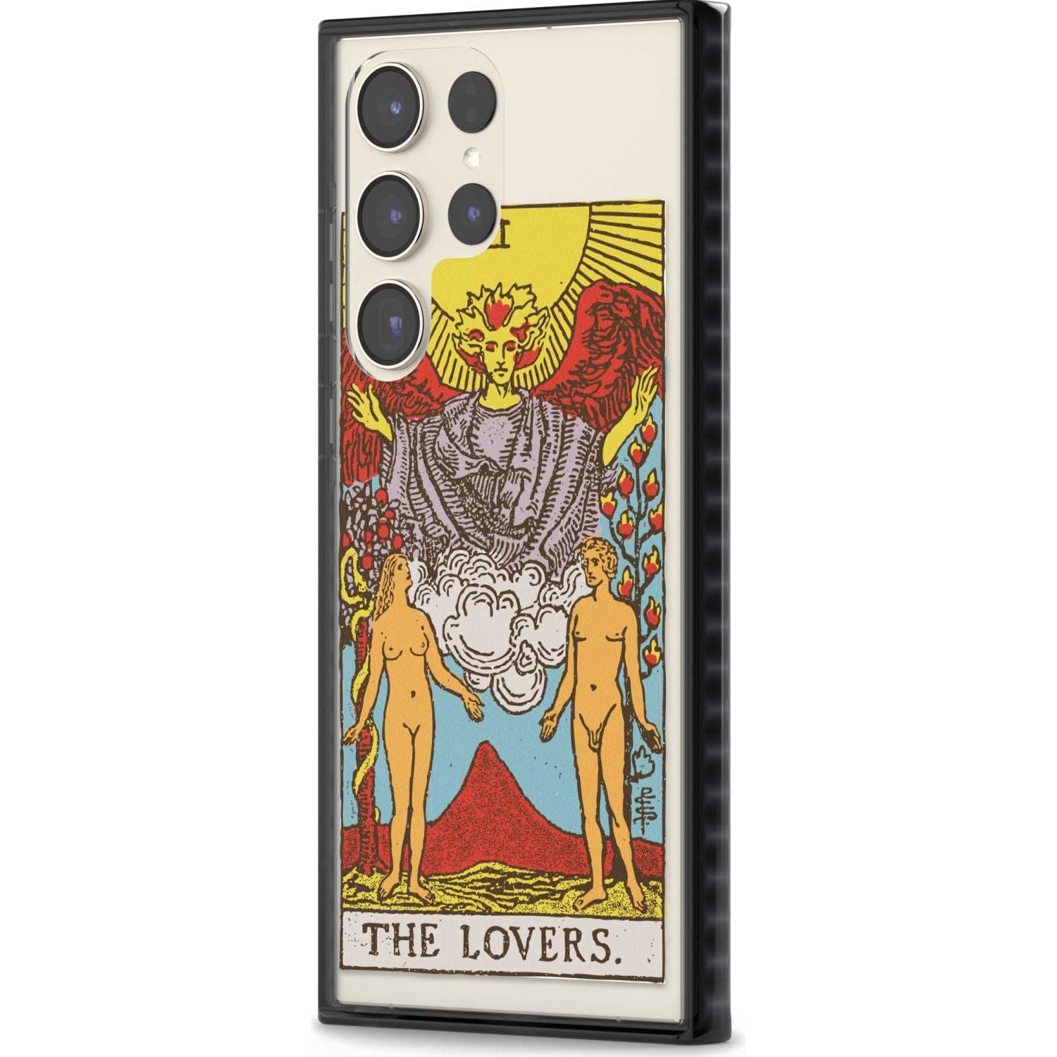 Personalised The Lovers Tarot Card - Colour