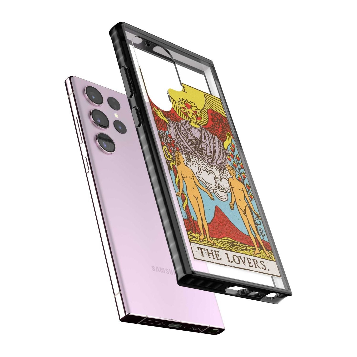 Personalised The Lovers Tarot Card - Colour