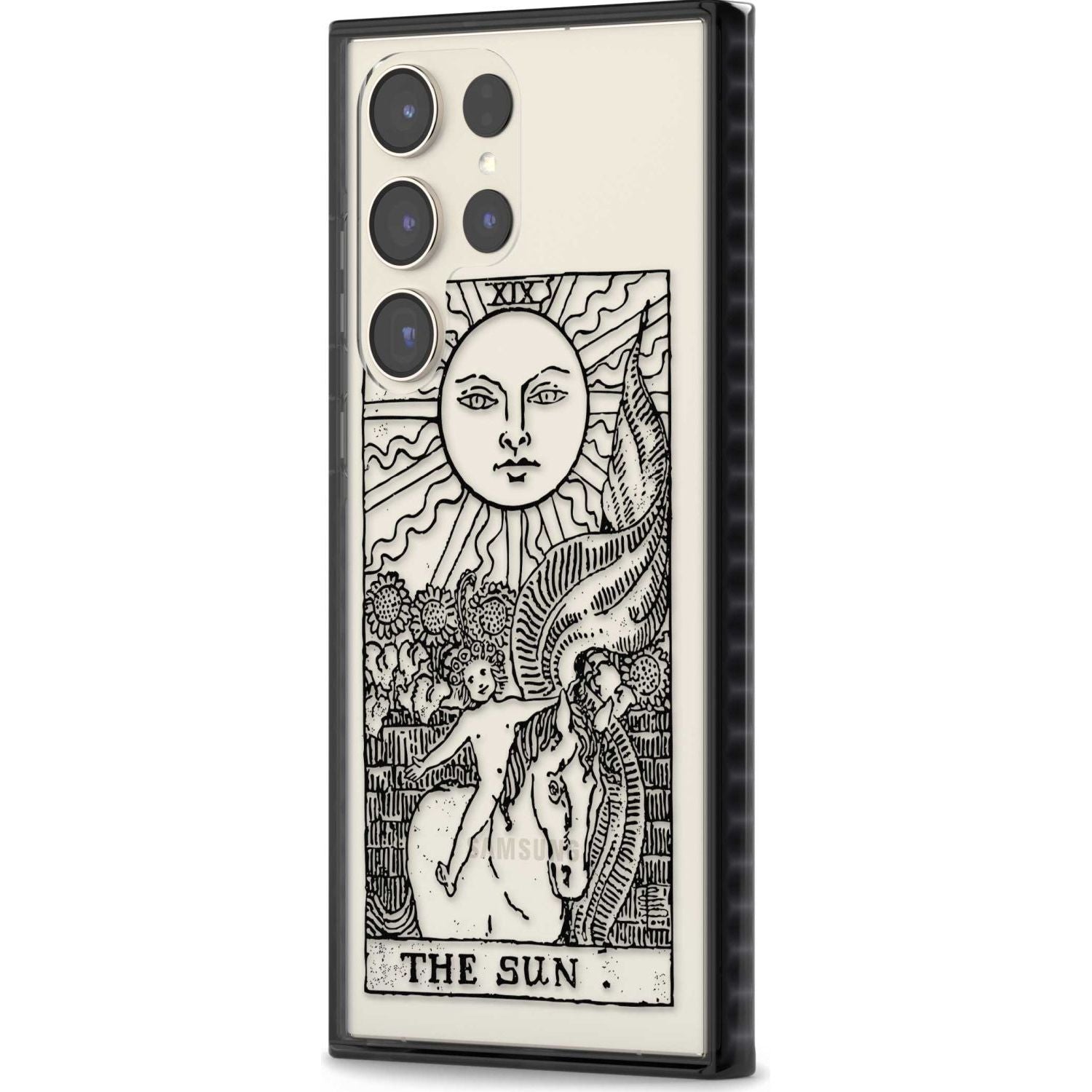 Personalised The Sun Tarot Card - Transparent
