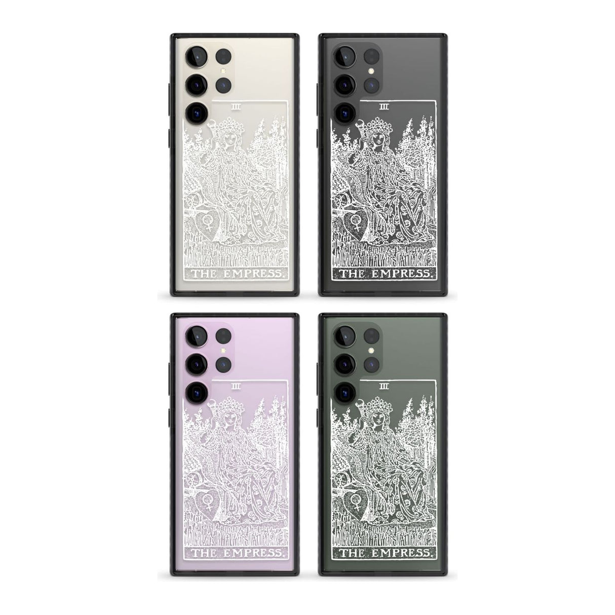 Personalised The Empress Tarot Card - White Transparent Custom Phone Case iPhone 15 Pro Max / Black Impact Case,iPhone 15 Plus / Black Impact Case,iPhone 15 Pro / Black Impact Case,iPhone 15 / Black Impact Case,iPhone 15 Pro Max / Impact Case,iPhone 15 Plus / Impact Case,iPhone 15 Pro / Impact Case,iPhone 15 / Impact Case,iPhone 15 Pro Max / Magsafe Black Impact Case,iPhone 15 Plus / Magsafe Black Impact Case,iPhone 15 Pro / Magsafe Black Impact Case,iPhone 15 / Magsafe Black Impact Case,iPhone 14 Pro Max /