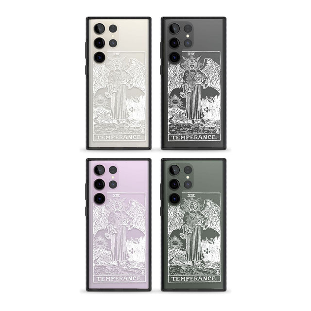 Personalised Temperance Tarot Card - White Transparent Custom Phone Case iPhone 15 Pro Max / Black Impact Case,iPhone 15 Plus / Black Impact Case,iPhone 15 Pro / Black Impact Case,iPhone 15 / Black Impact Case,iPhone 15 Pro Max / Impact Case,iPhone 15 Plus / Impact Case,iPhone 15 Pro / Impact Case,iPhone 15 / Impact Case,iPhone 15 Pro Max / Magsafe Black Impact Case,iPhone 15 Plus / Magsafe Black Impact Case,iPhone 15 Pro / Magsafe Black Impact Case,iPhone 15 / Magsafe Black Impact Case,iPhone 14 Pro Max / 