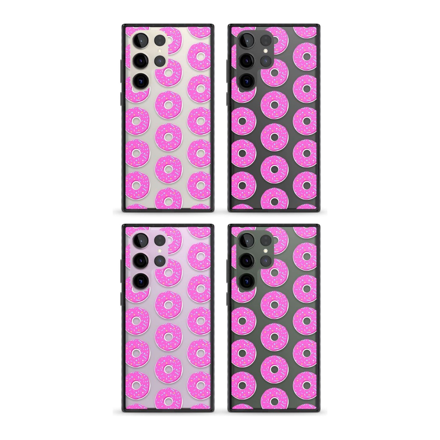 Pink Donut Pattern