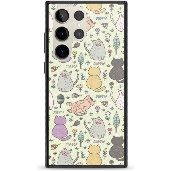 Cat Pattern Cream