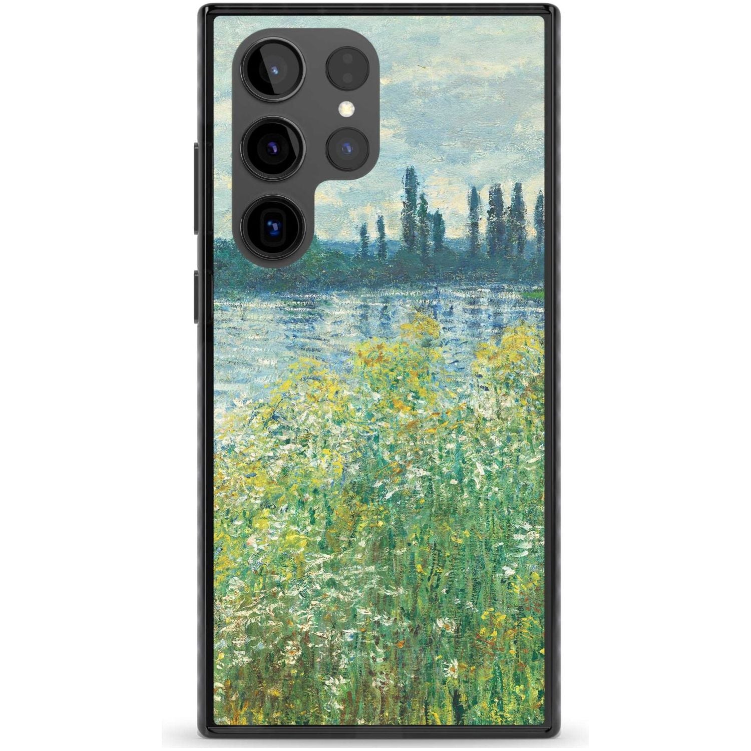 Banks of the Seine by Claude Monet