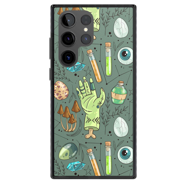Experimental Cartoon Halloween Pattern