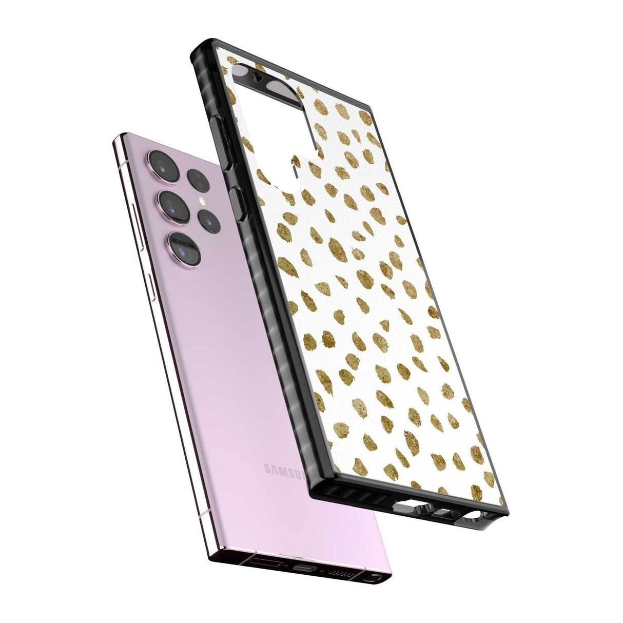 Gold Look on White Dalmatian Polka Dot Spots Phone Case iPhone 15 Pro Max / Black Impact Case,iPhone 15 Plus / Black Impact Case,iPhone 15 Pro / Black Impact Case,iPhone 15 / Black Impact Case,iPhone 15 Pro Max / Impact Case,iPhone 15 Plus / Impact Case,iPhone 15 Pro / Impact Case,iPhone 15 / Impact Case,iPhone 15 Pro Max / Magsafe Black Impact Case,iPhone 15 Plus / Magsafe Black Impact Case,iPhone 15 Pro / Magsafe Black Impact Case,iPhone 15 / Magsafe Black Impact Case,iPhone 14 Pro Max / Black Impact Case