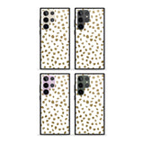 Gold Look on White Dalmatian Polka Dot Spots Phone Case iPhone 15 Pro Max / Black Impact Case,iPhone 15 Plus / Black Impact Case,iPhone 15 Pro / Black Impact Case,iPhone 15 / Black Impact Case,iPhone 15 Pro Max / Impact Case,iPhone 15 Plus / Impact Case,iPhone 15 Pro / Impact Case,iPhone 15 / Impact Case,iPhone 15 Pro Max / Magsafe Black Impact Case,iPhone 15 Plus / Magsafe Black Impact Case,iPhone 15 Pro / Magsafe Black Impact Case,iPhone 15 / Magsafe Black Impact Case,iPhone 14 Pro Max / Black Impact Case