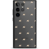 Pug Dog Pattern Clear