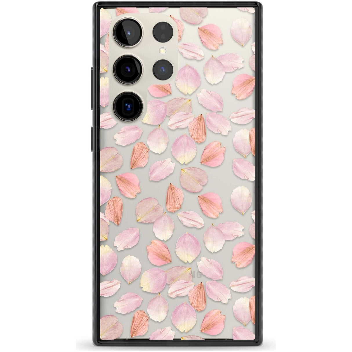 Pink Petals Transparent Design