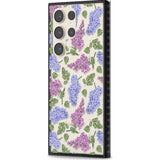 Purple Blossoms Transparent Floral