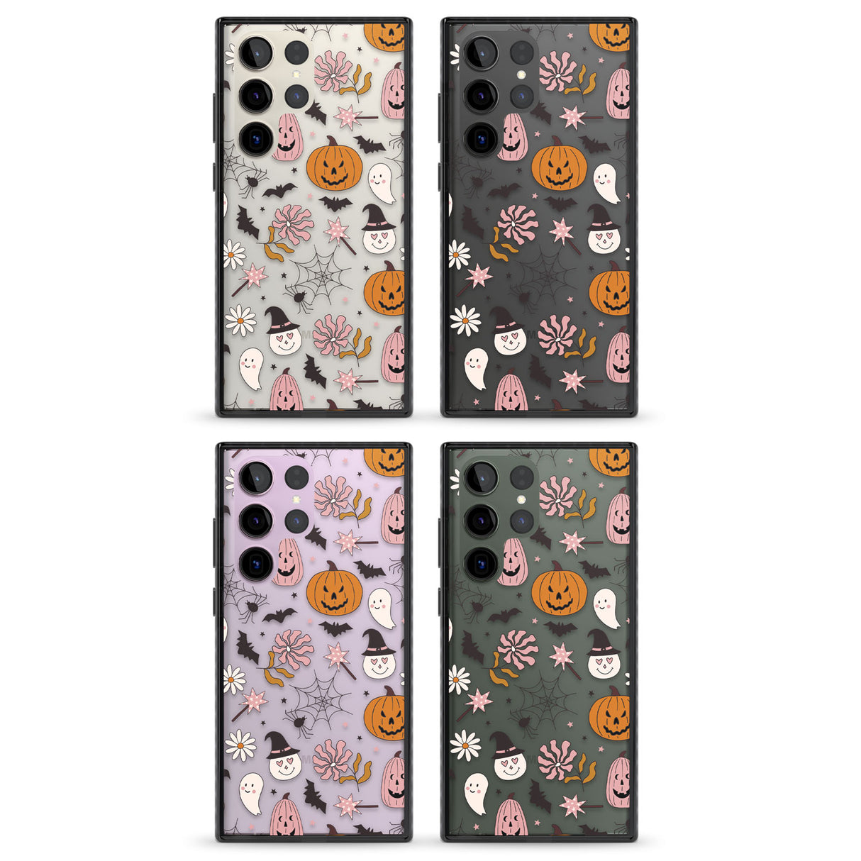 Spooky Mix Impact Phone Case for Samsung Galaxy S24 Ultra , Samsung Galaxy S23 Ultra, Samsung Galaxy S22 Ultra