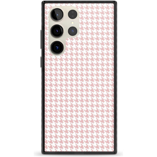 Pink Houndstooth Pattern