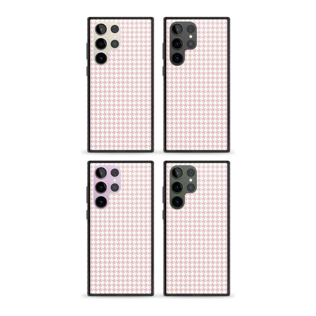 Pink Houndstooth Pattern