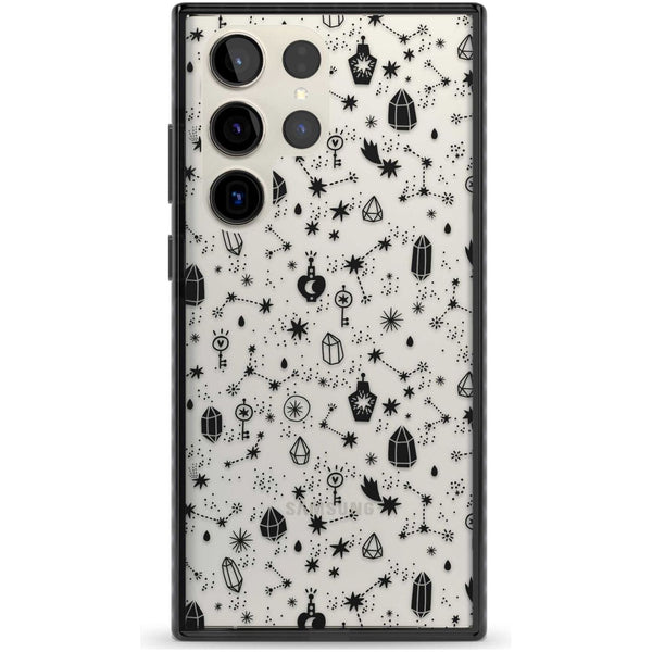 Black Cosmic Crystal