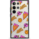 Psychedelic Love Pizza Pattern (Clear)