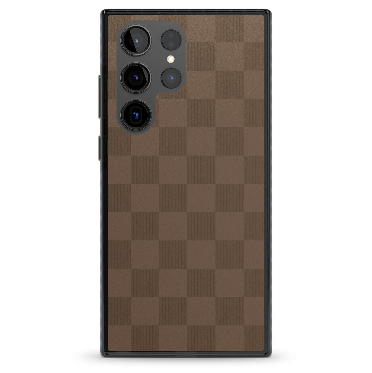 CHOCOLATE CHECKERED Impact Phone Case for Samsung Galaxy S24 Ultra , Samsung Galaxy S23 Ultra, Samsung Galaxy S22 Ultra