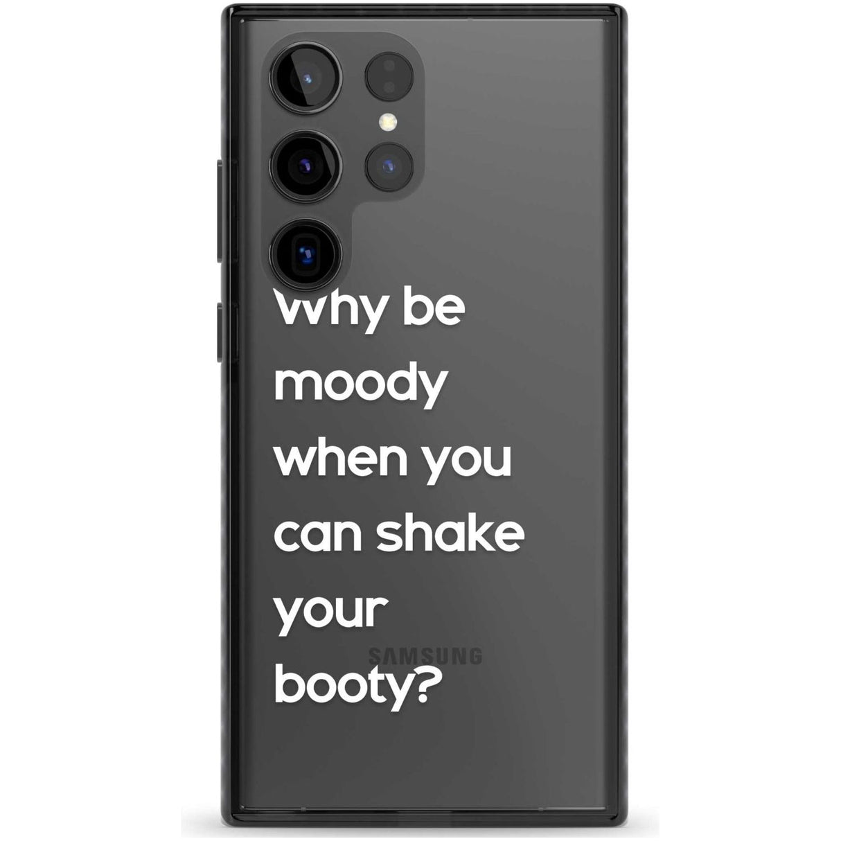 Why be moody? (White)