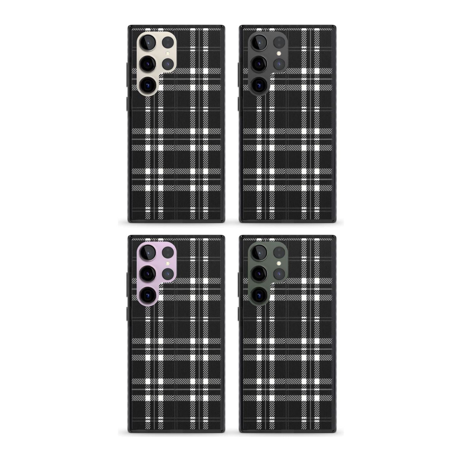 Divine Black Plaid