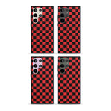 Red Black Checkered