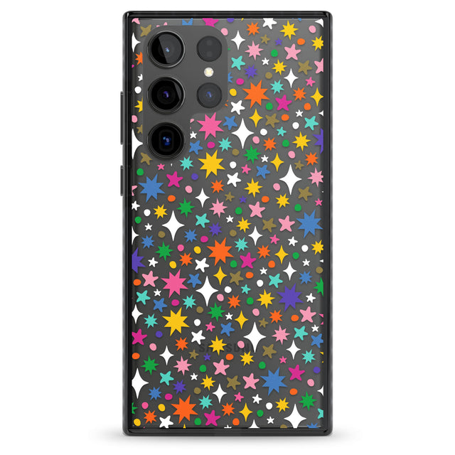 Rainbow Starburst Impact Phone Case for Samsung Galaxy S24 Ultra , Samsung Galaxy S23 Ultra, Samsung Galaxy S22 Ultra