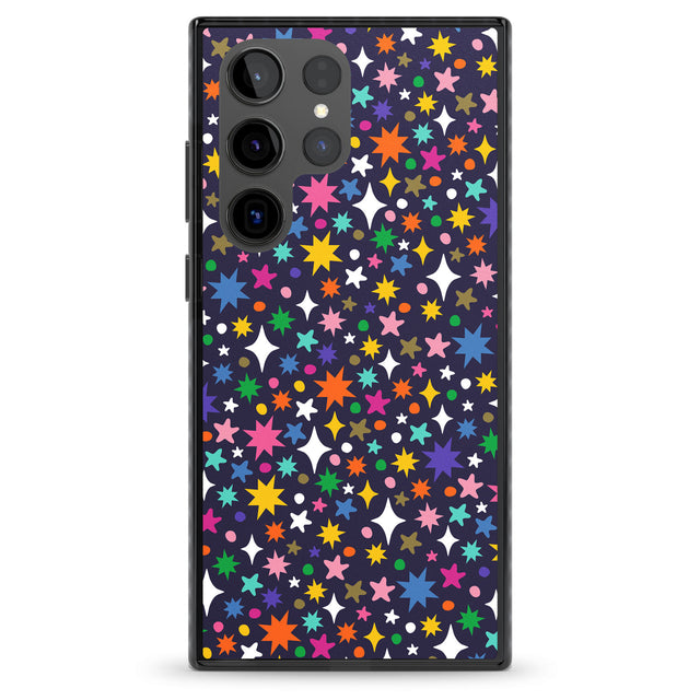 Rainbow Starburst (Purple) Impact Phone Case for Samsung Galaxy S24 Ultra , Samsung Galaxy S23 Ultra, Samsung Galaxy S22 Ultra
