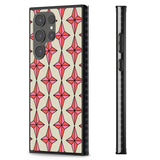 Rose Stars Pattern Impact Phone Case for Samsung Galaxy S24 Ultra , Samsung Galaxy S23 Ultra, Samsung Galaxy S22 Ultra