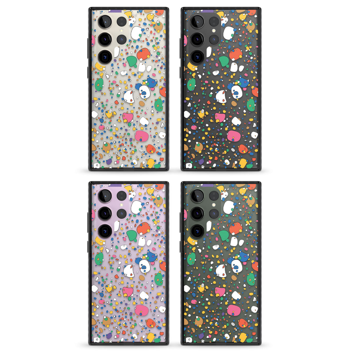 Colourful Confetti Pebbles Impact Phone Case for Samsung Galaxy S24 Ultra , Samsung Galaxy S23 Ultra, Samsung Galaxy S22 Ultra