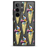 Trip & Drip Ice Cream Impact Phone Case for Samsung Galaxy S24 Ultra , Samsung Galaxy S23 Ultra, Samsung Galaxy S22 Ultra