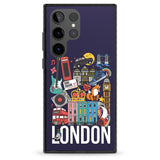 London Calling Impact Phone Case for Samsung Galaxy S24 Ultra , Samsung Galaxy S23 Ultra, Samsung Galaxy S22 Ultra