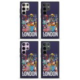 London Calling Impact Phone Case for Samsung Galaxy S24 Ultra , Samsung Galaxy S23 Ultra, Samsung Galaxy S22 Ultra