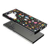 Colourful Confetti Pebbles (Black) Impact Phone Case for Samsung Galaxy S24 Ultra , Samsung Galaxy S23 Ultra, Samsung Galaxy S22 Ultra