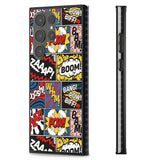 Onomatopoeia Impact Phone Case for Samsung Galaxy S24 Ultra , Samsung Galaxy S23 Ultra, Samsung Galaxy S22 Ultra