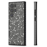 White Cosmic Galaxy Pattern Impact Phone Case for Samsung Galaxy S24 Ultra , Samsung Galaxy S23 Ultra, Samsung Galaxy S22 Ultra