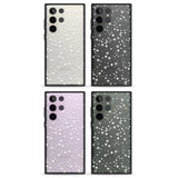 White Cosmic Galaxy Pattern Impact Phone Case for Samsung Galaxy S24 Ultra , Samsung Galaxy S23 Ultra, Samsung Galaxy S22 Ultra