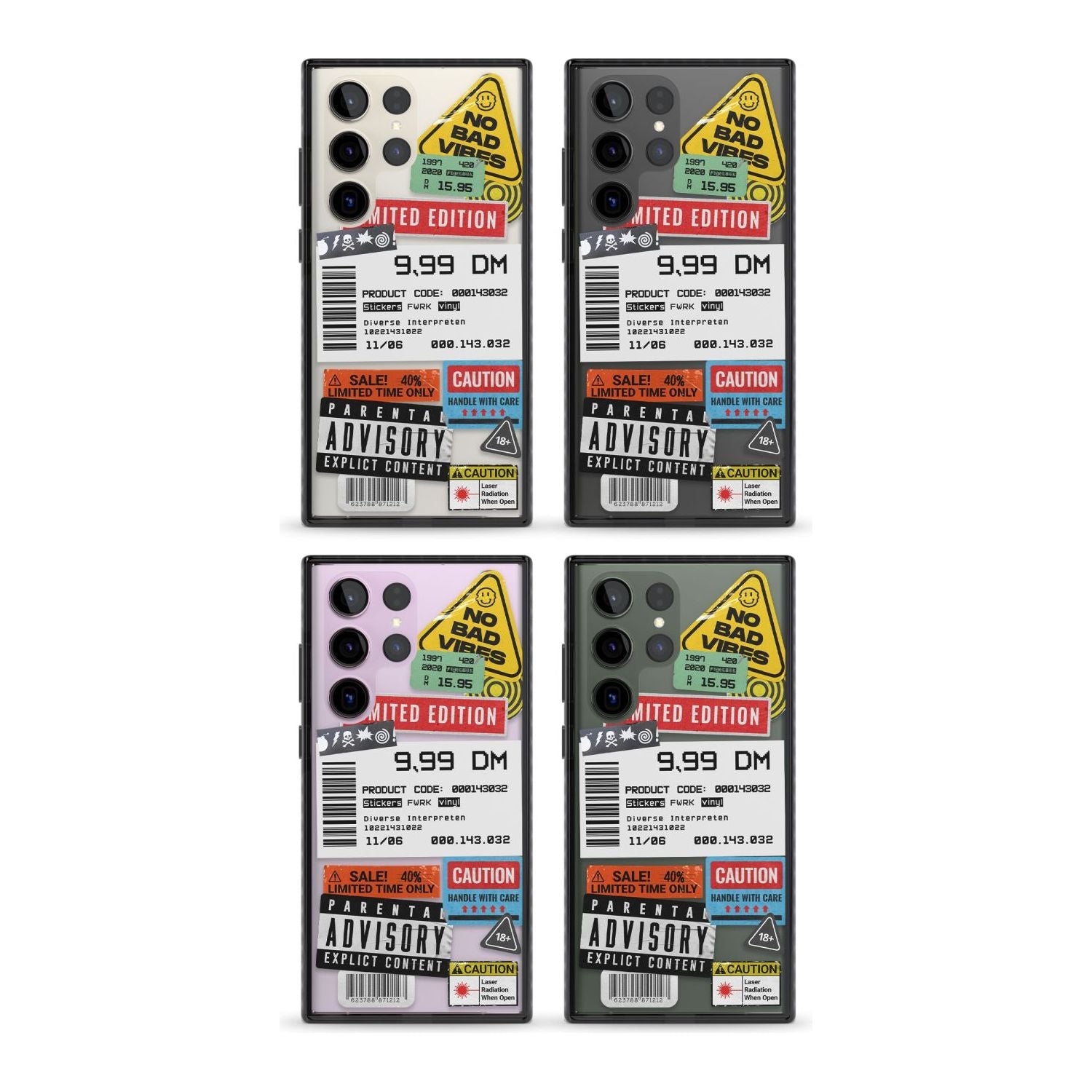 Barcode Sticker Mix