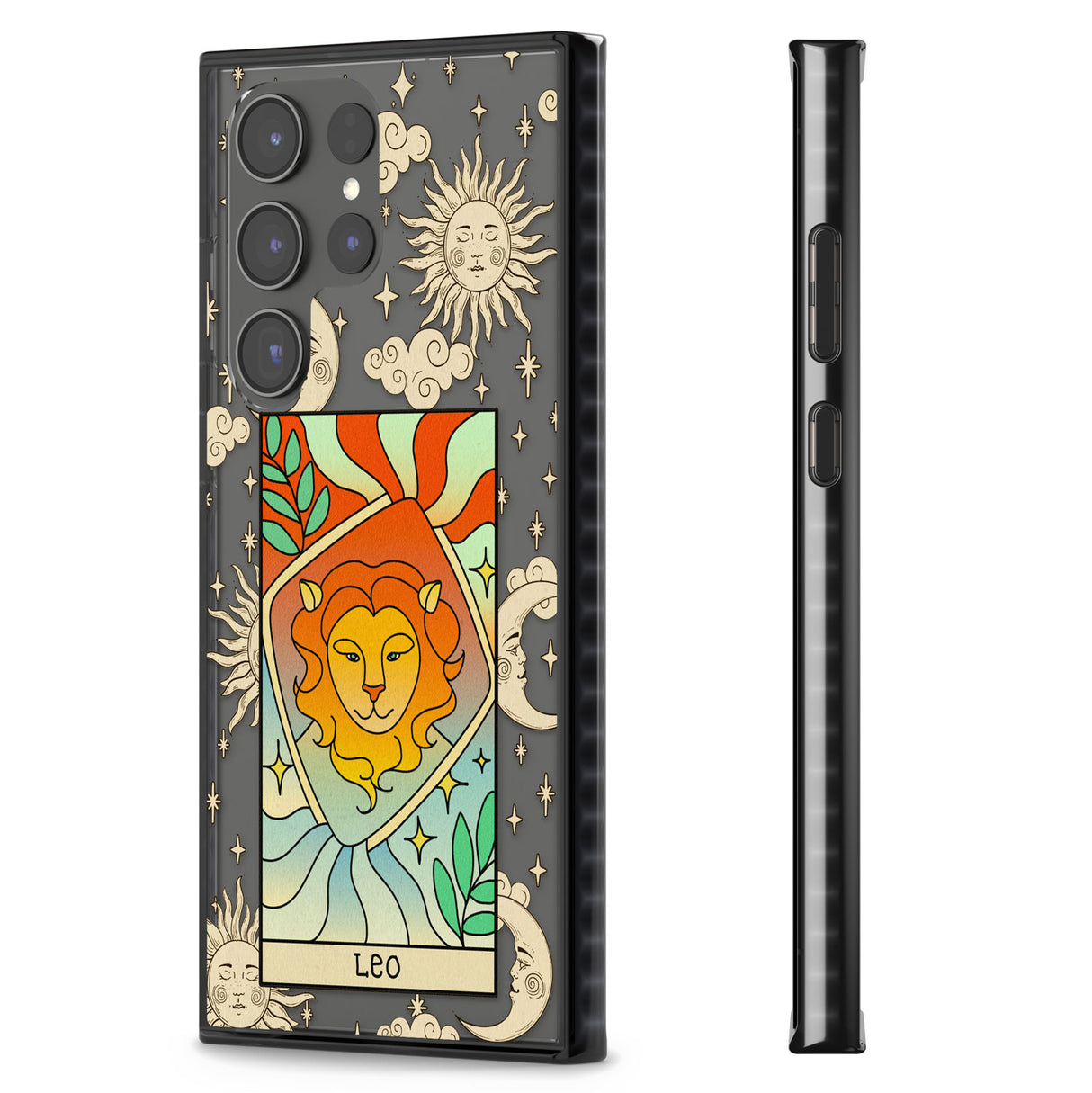 Celestial Zodiac - Leo Impact Phone Case for Samsung Galaxy S24 Ultra , Samsung Galaxy S23 Ultra, Samsung Galaxy S22 Ultra