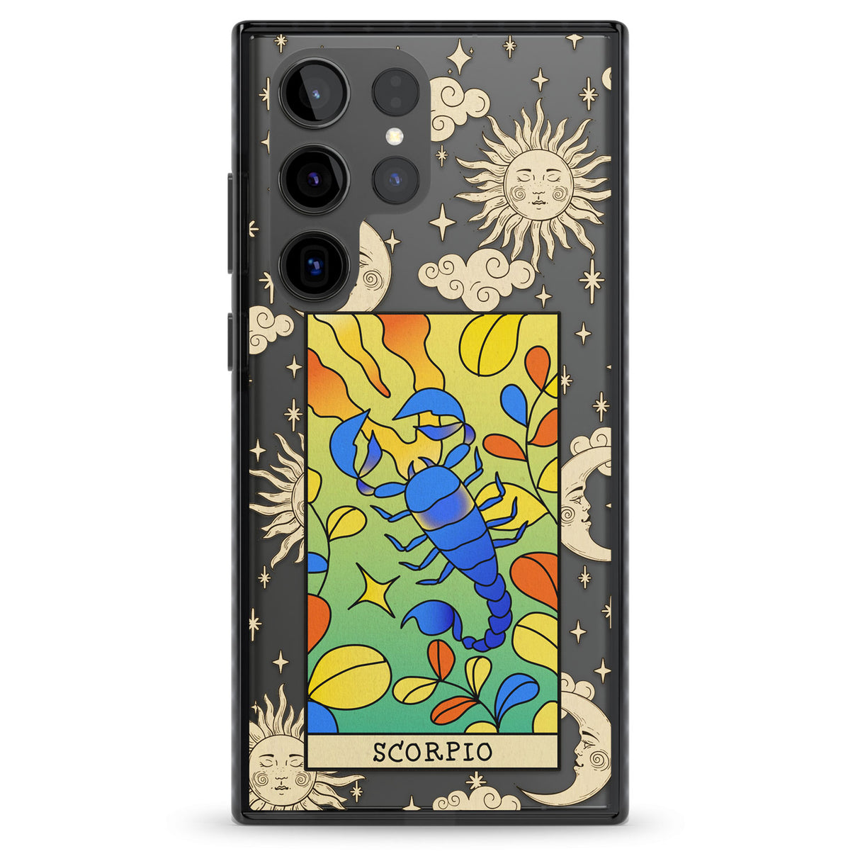 Celestial Zodiac - Scorpio Impact Phone Case for Samsung Galaxy S24 Ultra , Samsung Galaxy S23 Ultra, Samsung Galaxy S22 Ultra